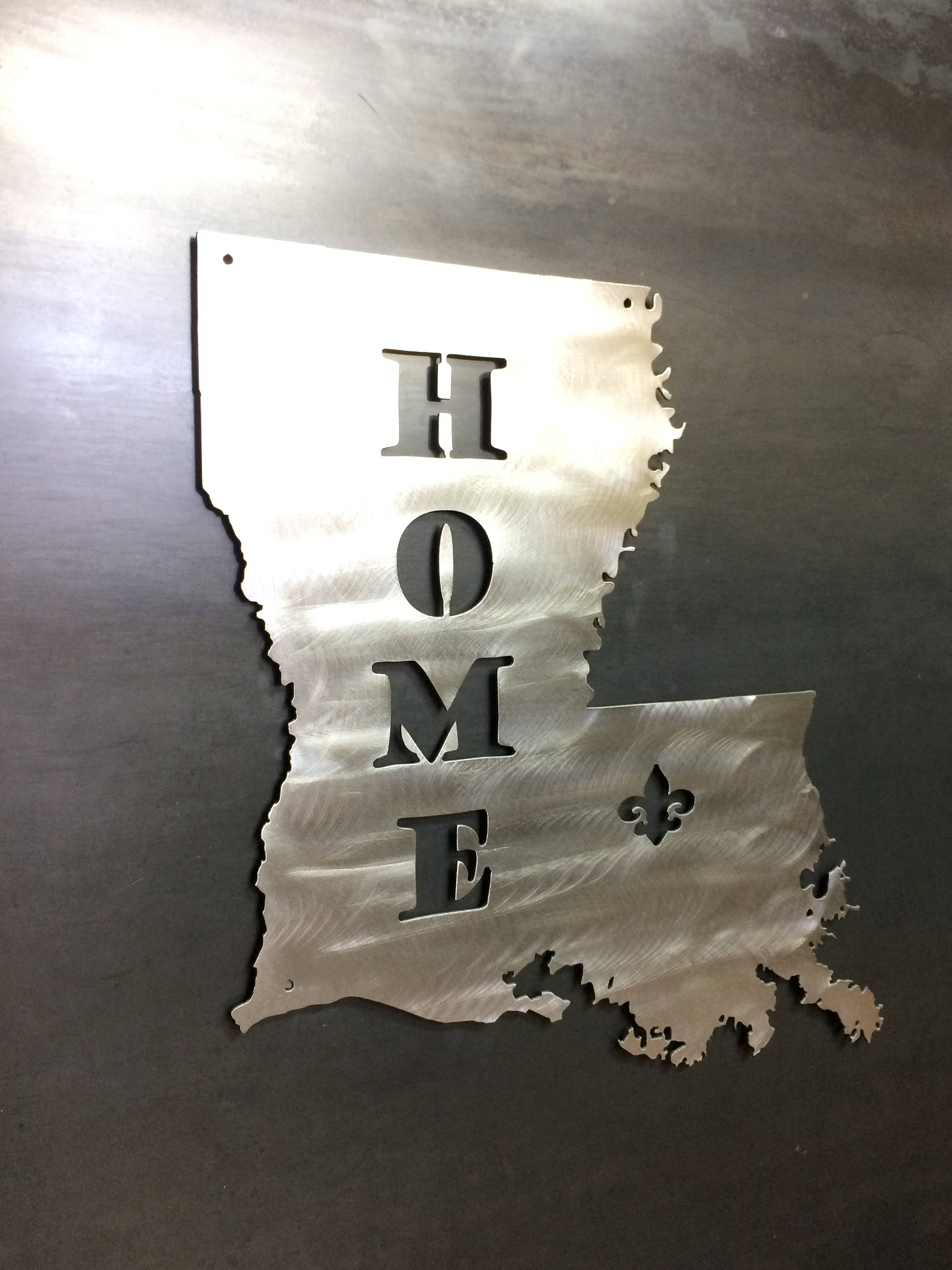 Any State or Country Metal Wall Art Just Tell Us Your State Etsy