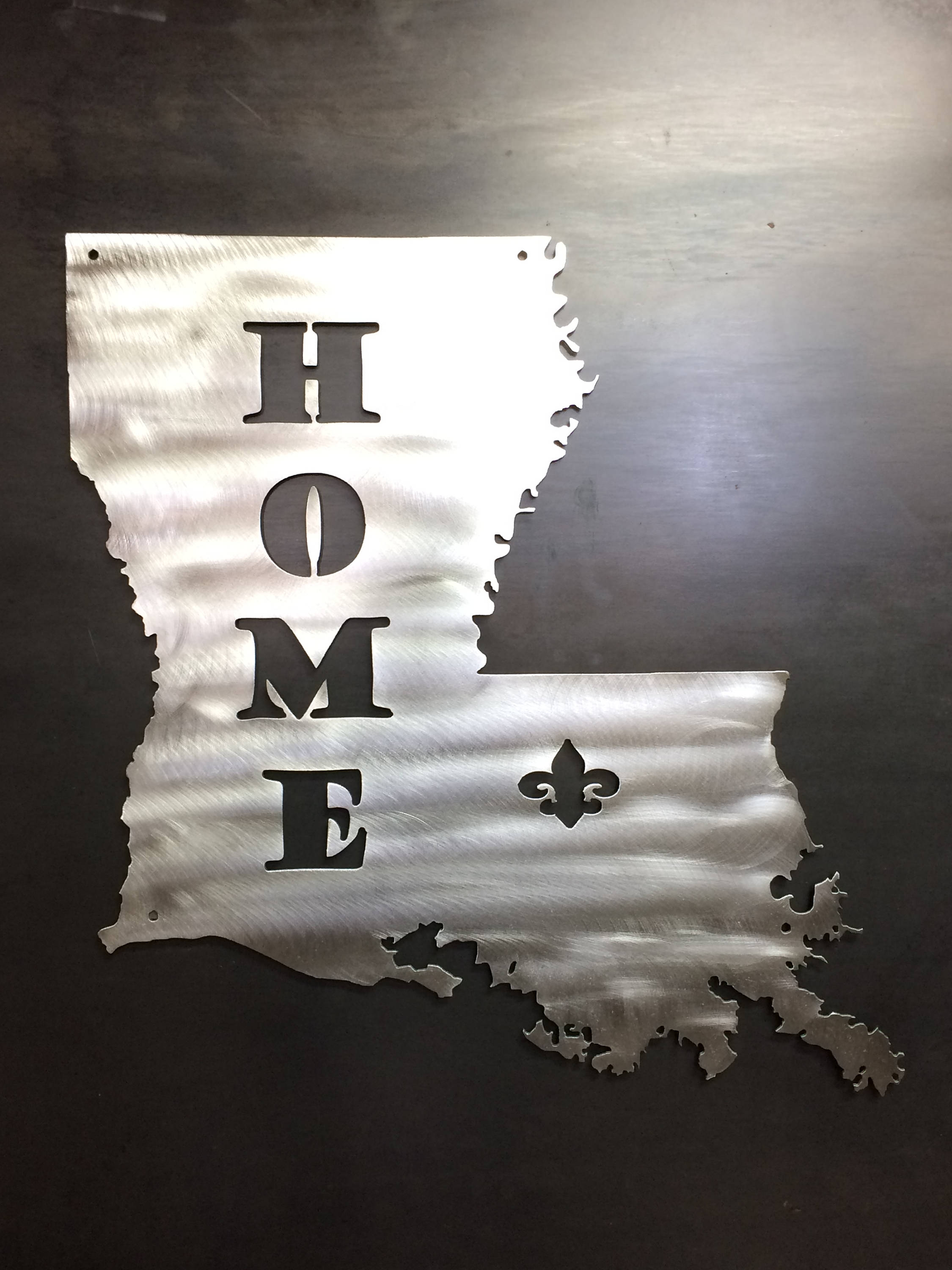 Any State or Country Metal Wall Art Just Tell Us Your State Etsy