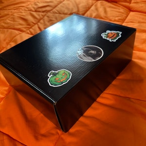 Burnzig Mystery Box! (Shirt, art, pin, stickers and more!)