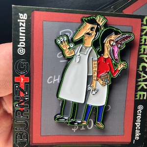 Bobs Burgers Beetlejuice Enamel Pin