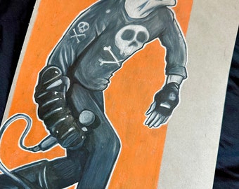 Misfits Danzig original Zeichnung 20x30