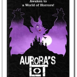 Aurora&#39;s Lot A Sleeping Beauty / Salems Lot mashup poster