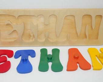 Name Puzzle With Pegs