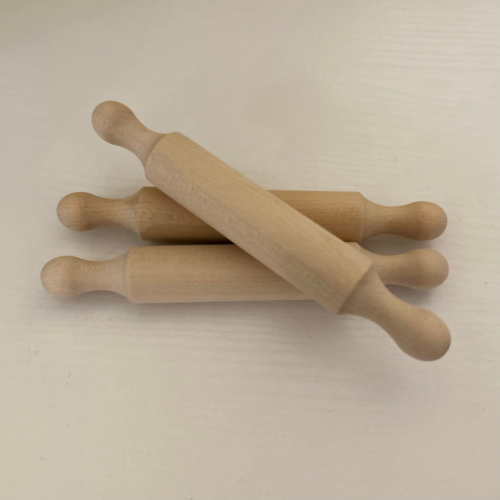 Child Size Wooden Rolling Pin. Play Dough Sensory Play. Etsy
