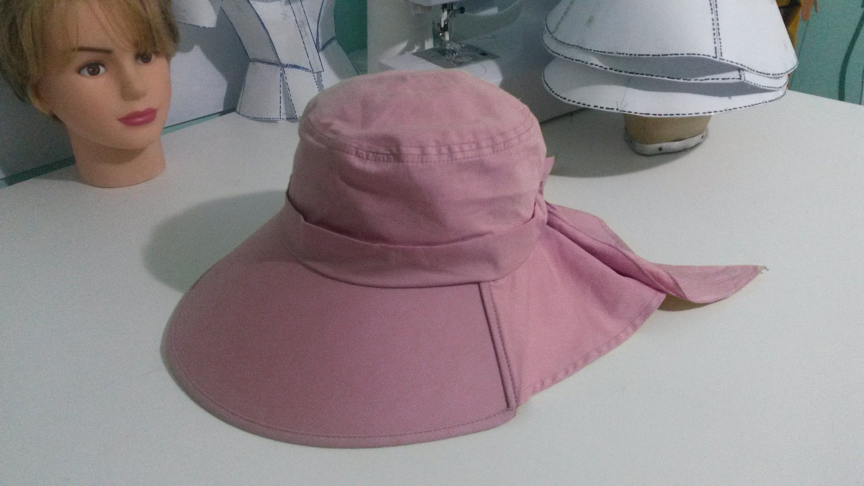 Bandana Hat Sewing Pattern All Sizes in PDF format Etsy