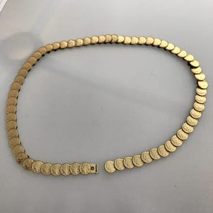 80s Gold Chain Belt - Etsy display picture 2