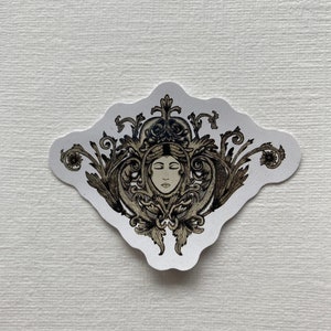 The Porcelain Kiss Sticker