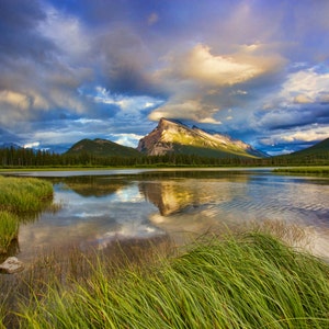 Vermillion Lakes and Rainbow