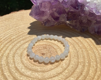 Rainbow Moonstone Bracelet | New Moon | Chakra Healing Stone | Divine Pregnancy IVF Support | Harmony | Aura Balance | Protection | Hope