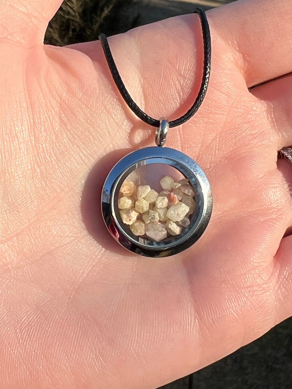 RARE Rhodizite Pendant High Vibration Rhodizite Necklace Rhodizite