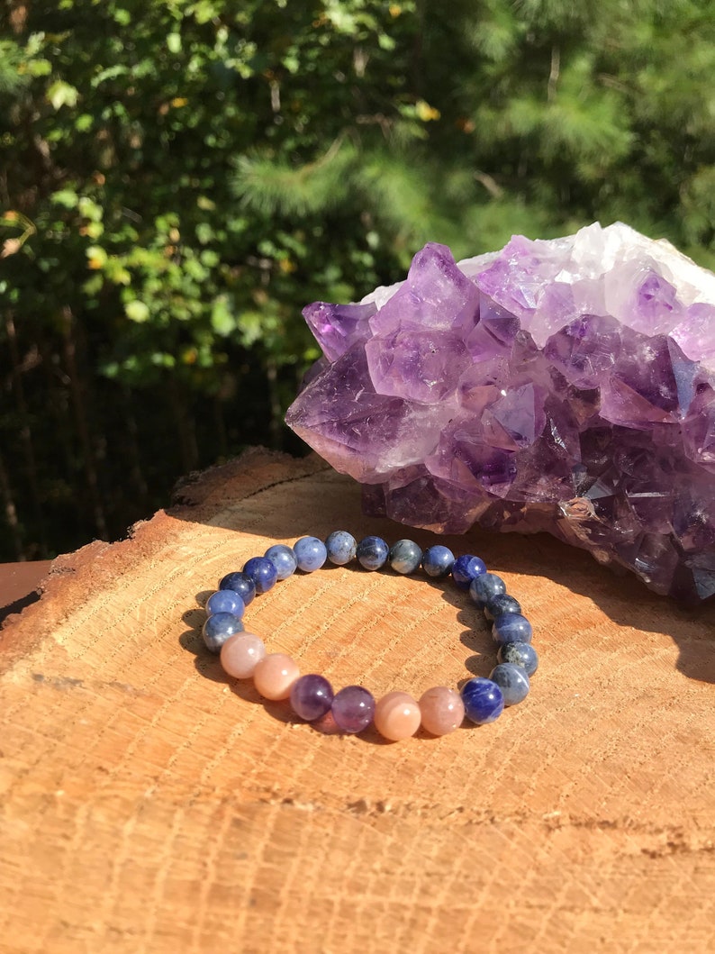 Guidance Protection Love Grounding Stone Detox Goals Chakra Healing Crystals Boost Metabolism Bracelet