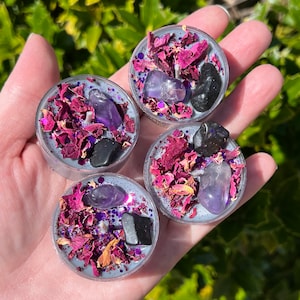 Pierce the Veil Queen of Underworld Candles | Persephone Offering Intention Pagan Witchcraft Magickal Ritual Altar Tool Crystal Deity Gift