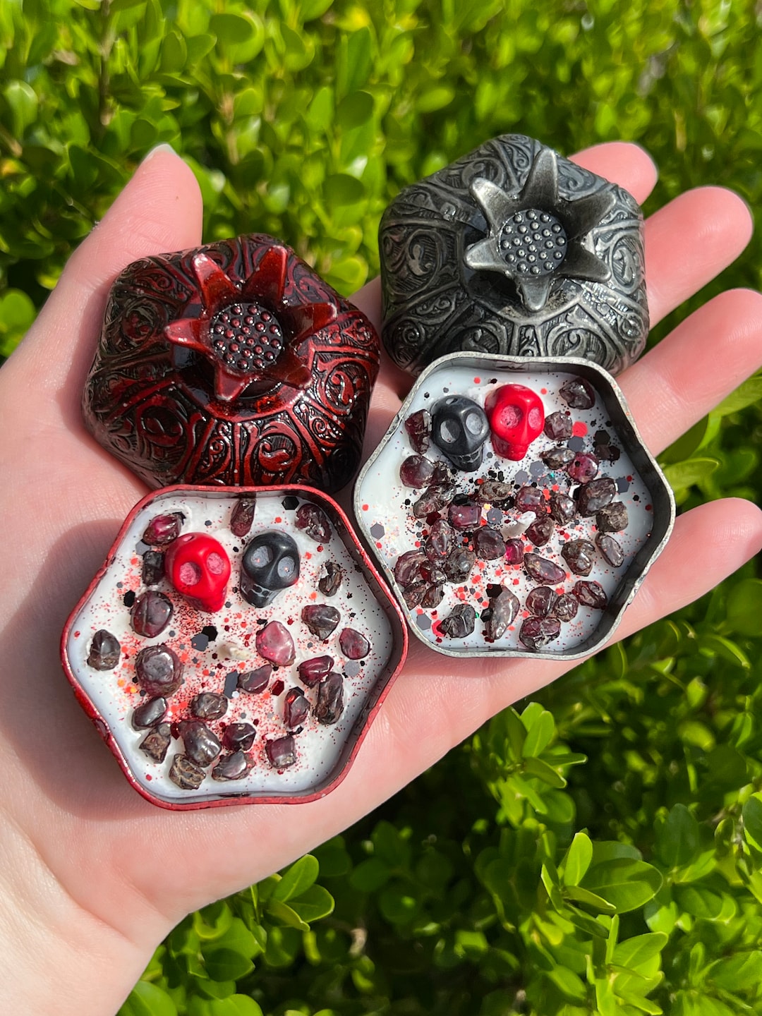 SPECIAL EDITION Persephone Hades Offering Ritual Candles King Queen of