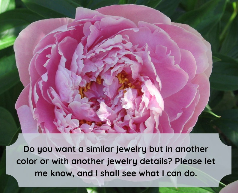 Orange pink faceted heart. Elastic slave bracelet. Terracotta lined crystal luster seed bead. Ring bracelet. Hand jewelry. Finger jewelry. image 8