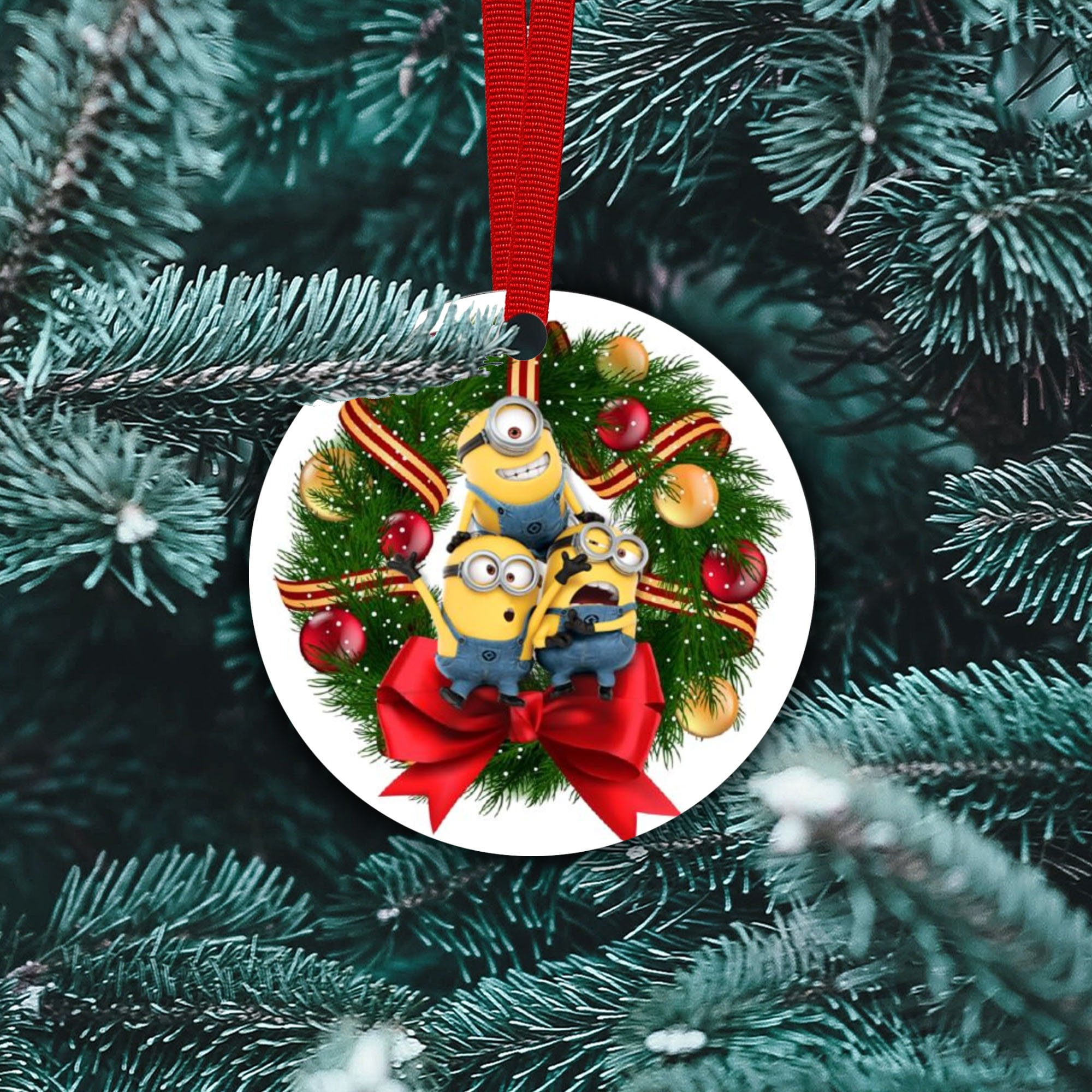 Xmas Minions Decoration Ornament