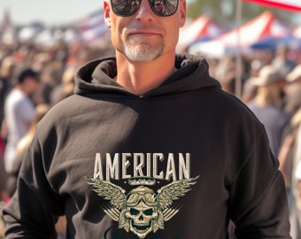 American Hot Rod Skull