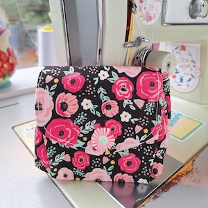 Akkordeon Kartenhalter, Baumwolle Brieftasche, Kreditkartenhalter, Geschenk für Frauen, Stoff Brieftasche, Kreditkarte Brieftasche, Minimalistische Brieftasche, Boho Brieftasche