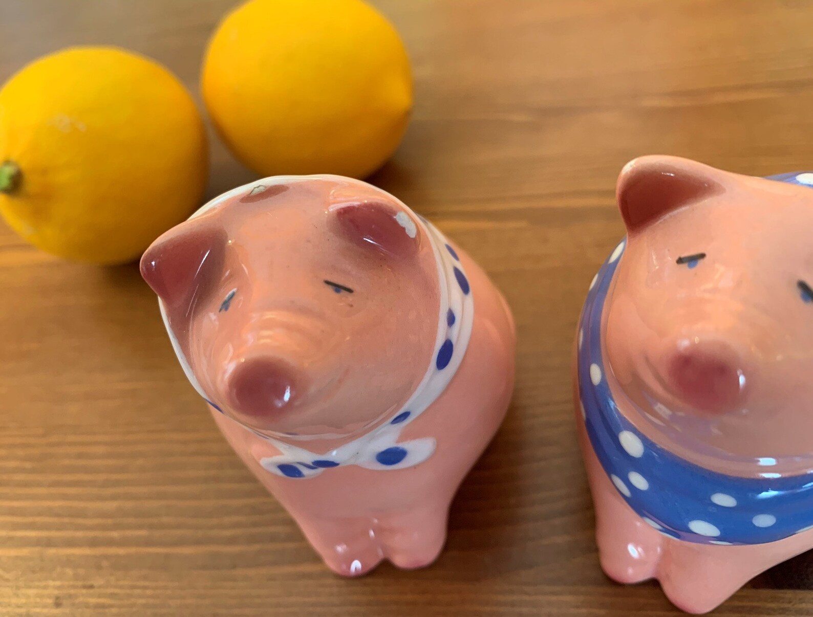 Clay Art Salt and Pepper Shaker circa 1990s Etsy