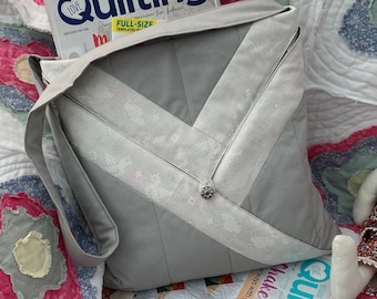Quilted Origami Tote Bag Pattern