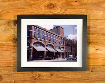 Fenway Park Boston Red Sox - 1954 Color Photo - Framed Sports Wall Art
