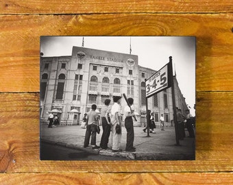 The "Yankee Boys" 1948 Yankee Stadium - Vintage Sports Wall Panel Decor