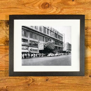 Madison Square Garden - Iconic NYC Arena 1925-1968 - Matted and Framed Vintage Sports Wall Hanging