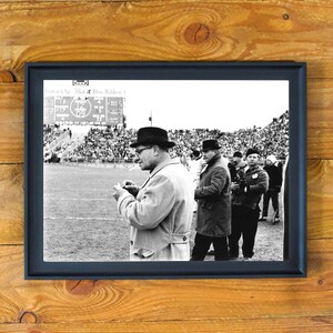 Vince Lombardi Image of Interest - Green Bay Packers Legendary Head Coach - Framed Wall Poster