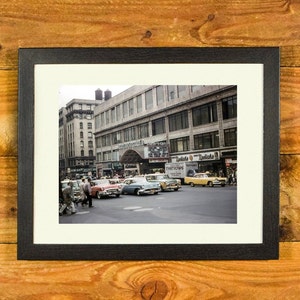 Madison Square Garden III 1950&#39;s - 1960&#39;s - Iconic New York City Arena (1925-1968) - Matted and Framed Vintage Sports Wall Hanging