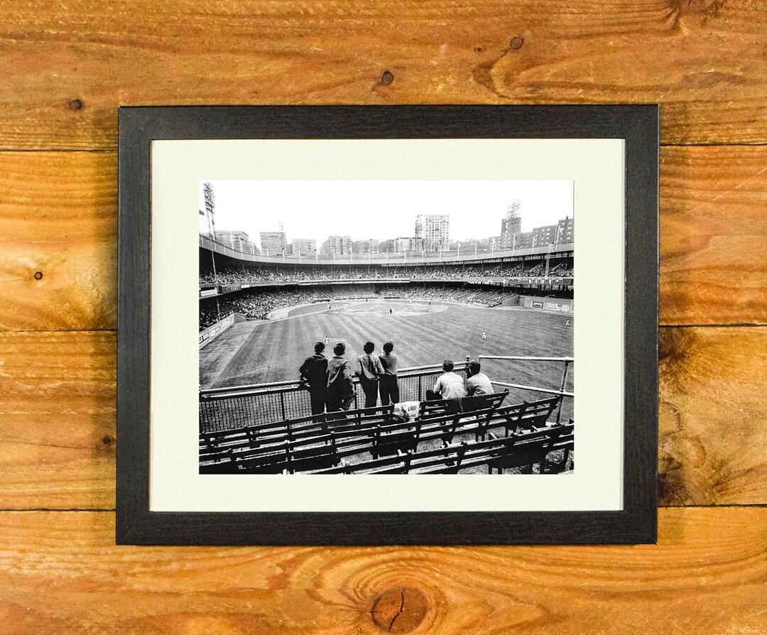 Polo Grounds New York - Center Field View Iconic Former Home Ballpark ...