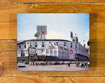 Tiger Stadium in Beautiful Color! - Iconic Detroit Ballpark 1912-1999 - Vintage Sports Wood Wall Panel