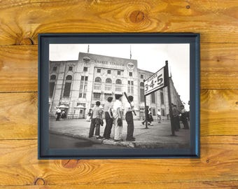 Yankee Boys 1948 at Yankee Stadium New York - Sports Bar and Room Wall Poster