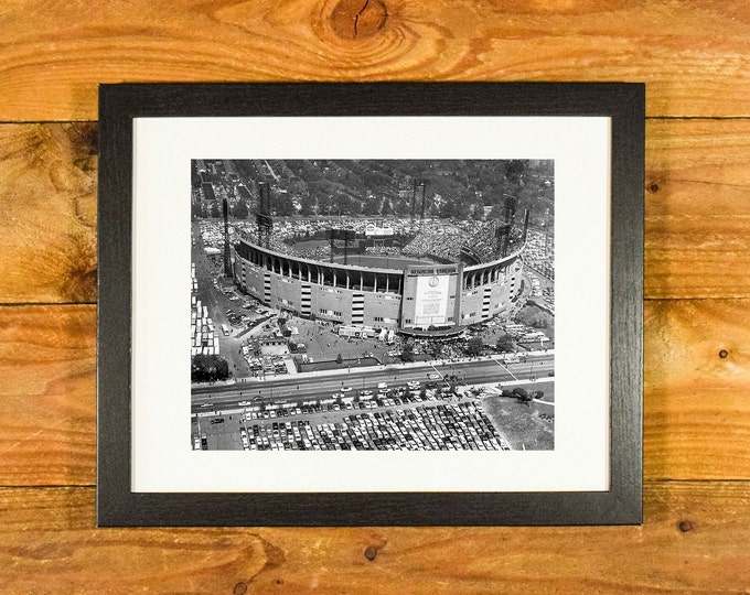 Aerial View of Memorial Stadium Baltimore (1950-1997) - Former Home of the Baltimore Orioles & Colts - Vintage Sports Wall Hanging