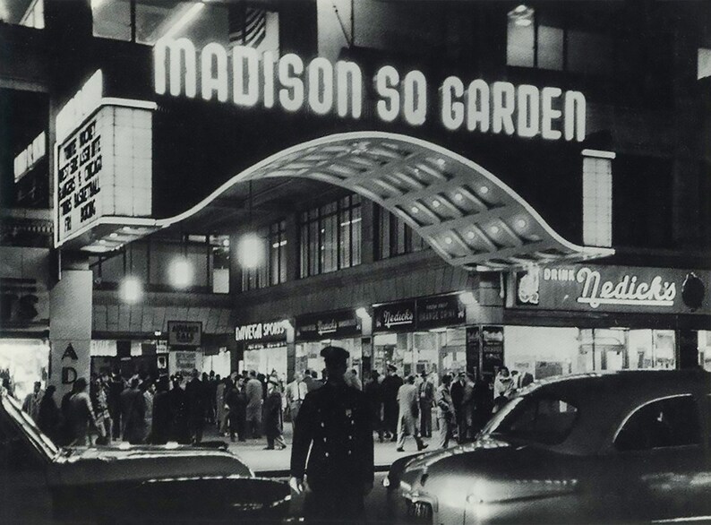 Madison Square Garden III 1925-1968 Iconic New York Arena | Etsy