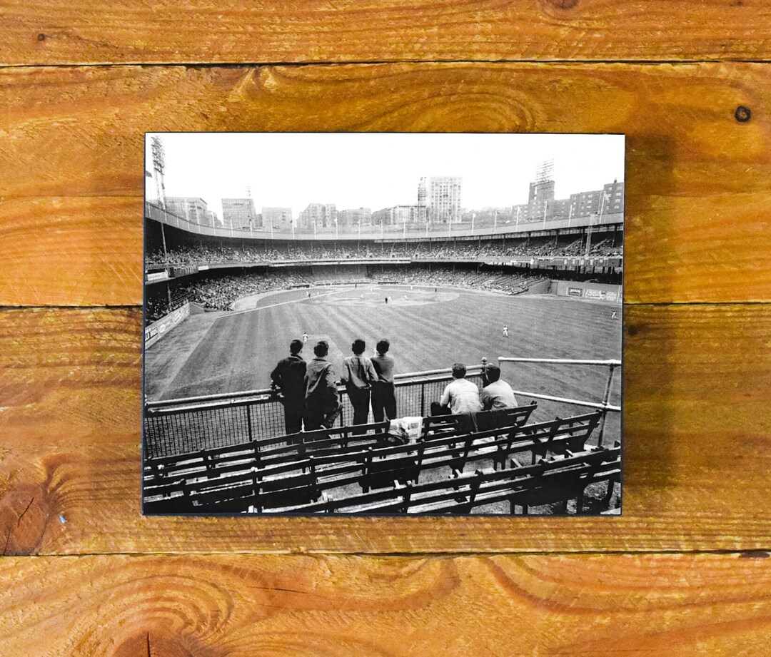 Polo Grounds New York - Center Field View Iconic Former Home Ballpark ...