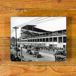 Sportsman&#39;s Park - St. Louis Cardinals - Exterior Image 1926 World Series - Vintage Sports Wall Panel