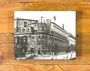 Shibe Park / Connie Mack Stadium - Philadelphia Baseball, 1950s - Sports Bar and Room Wood Wall Panel Decor