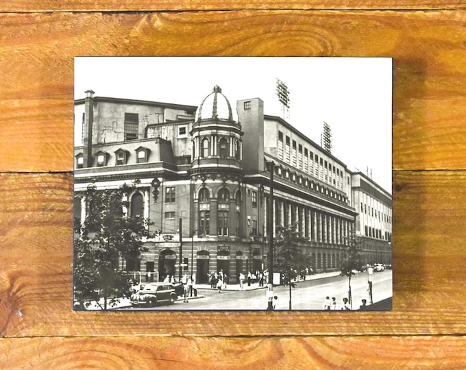 Shibe Park Philadelphia Baseball, 1940s-50s - Sports Bar and Room Wood Wall Panel Decor