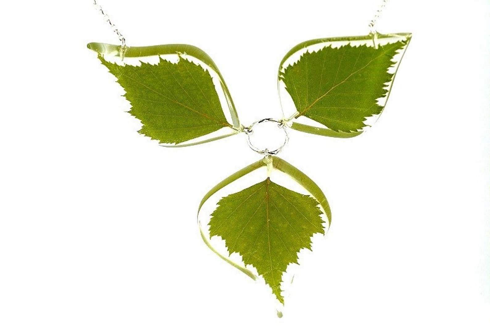 Resin Jewelry Set Birch Leaves Jewelry Natural Leaves in Etsy Canada