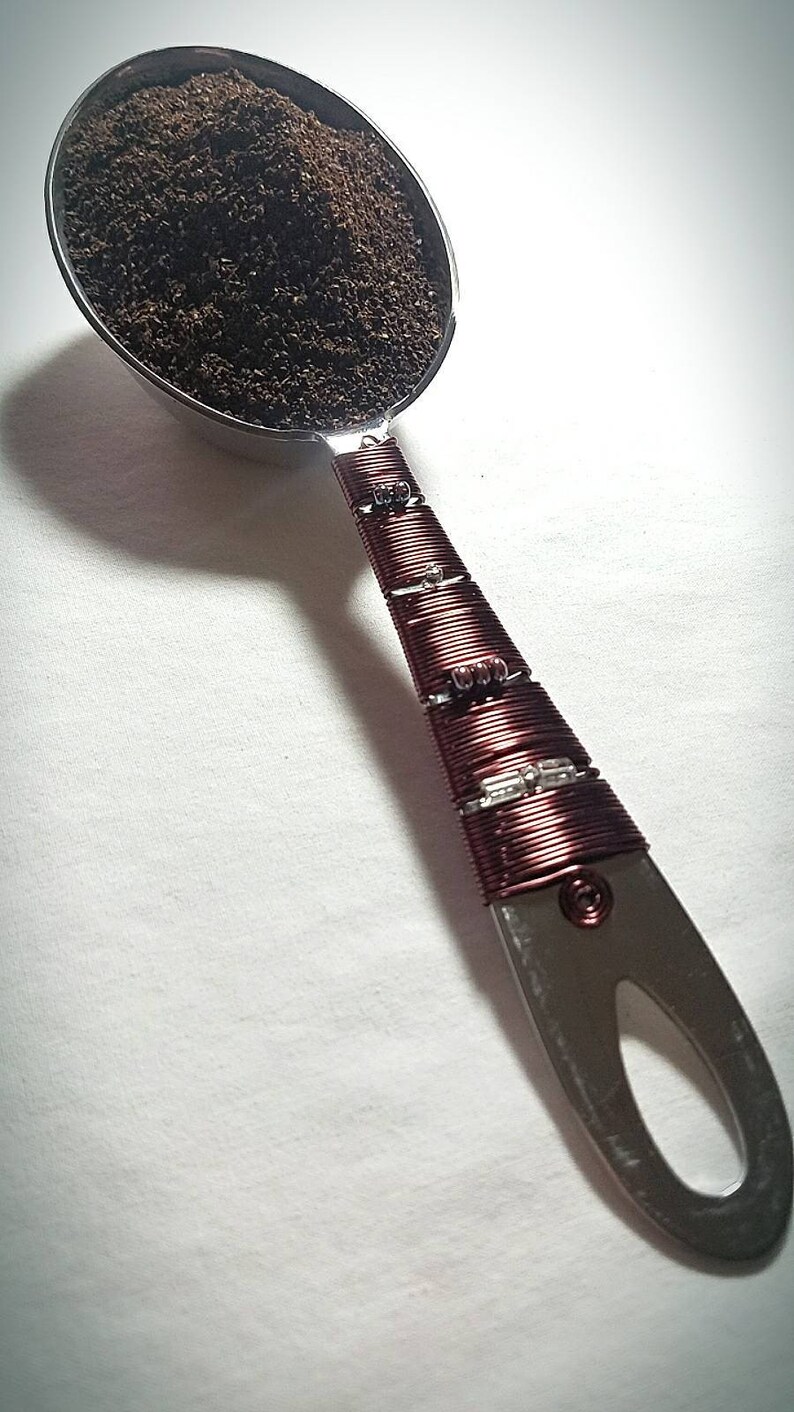 Large Decorative Coffee Scoop Coffee Spoon 1 2 Cup Measuring Etsy