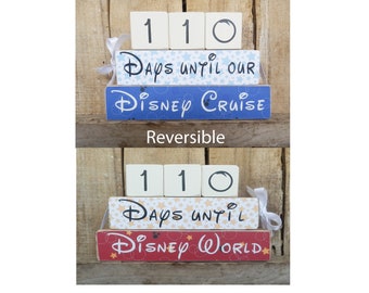 Disney Countdown Blocks - Etsy