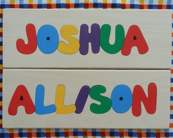 Personalized Name Puzzle 6 or 7 Letter Name, Children Name Puzzle, Name Puzzle, Personalized Name, Personalized Puzzle, Children Puzzle