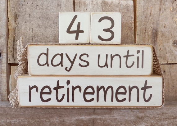 retirement countdown retirement countdown