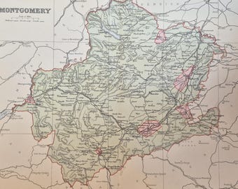 Montgomery - Original 1895 County Map