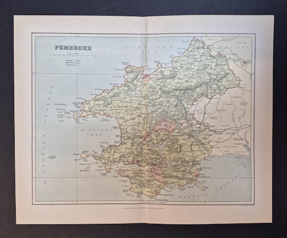 Pembroke - Original 1895 County Map