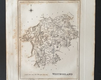 Westmoreland - Original 1831 map