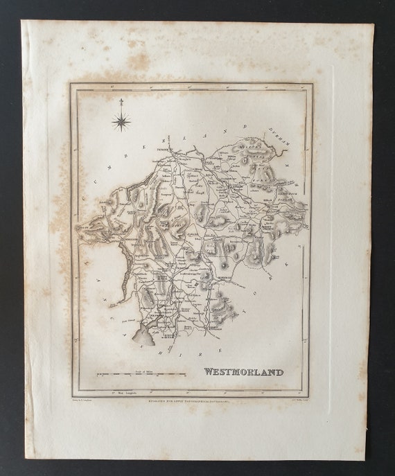 Westmoreland - Original 1831 map