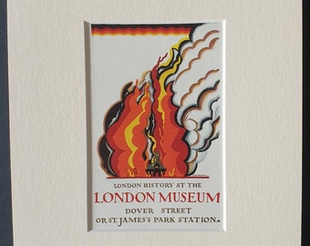 Original 1963 reprint London Transport posters - London Museum 1922