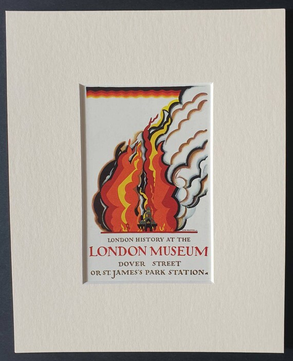 Original 1963 reprint London Transport posters - London Museum 1922