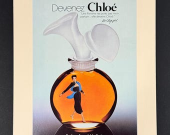 Chloé - Original November 1978 Vintage Advert