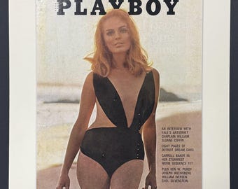 Playboy Magazine - Original Vintage August 1968 Cover
